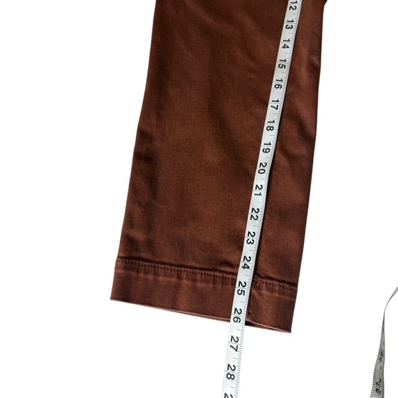 Everlane Utility Barrel Pants, Rosewood/ Rustic color, size 0 - Picture 8 of 10